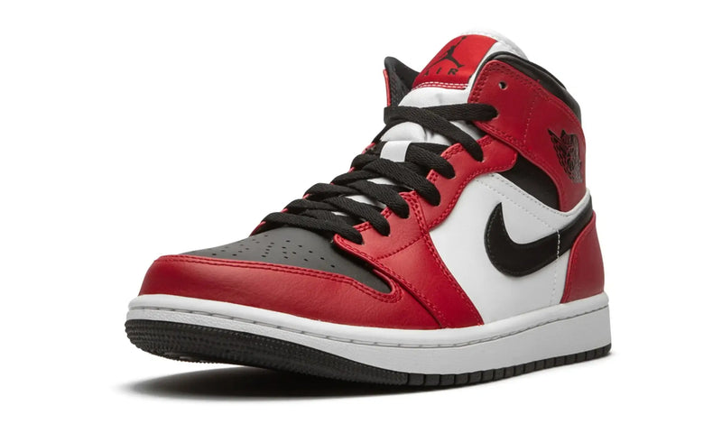 Tênis Air Jordan 1 Mid "Chicago Black Toe" Vermelho