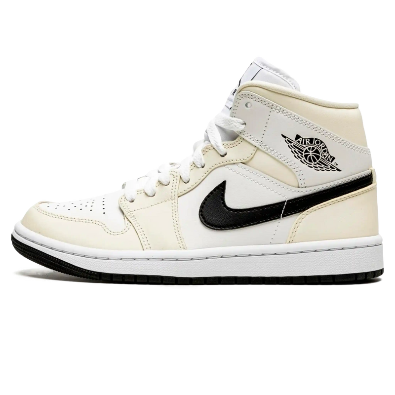 Tênis Air Jordan 1 Mid Feminino "Coconut MIlk" Amarelo