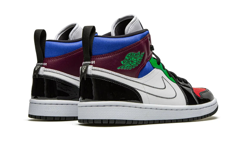 Tênis Air Jordan 1 Mid Feminino "Multicolor"