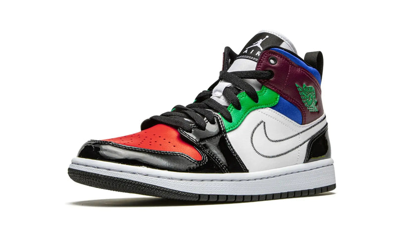 Tênis Air Jordan 1 Mid Feminino "Multicolor"