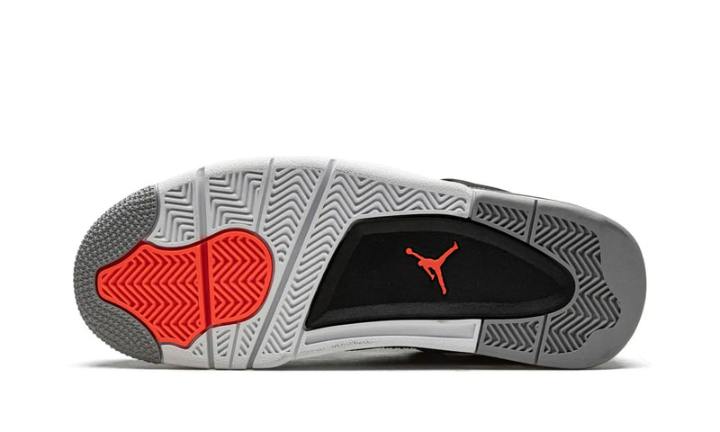 Tênis Air jordan 4 "Infrared" Cinza