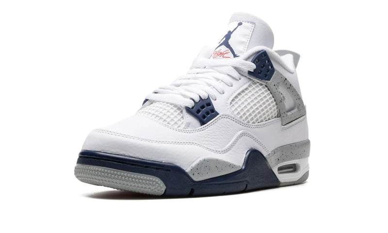 Tênis Air jordan 4 "Midnight Navy" Branco / Azul