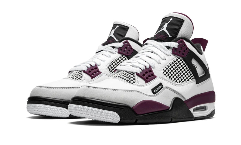 Tênis Air Jordan 4 "PSG" Branco / Roxo