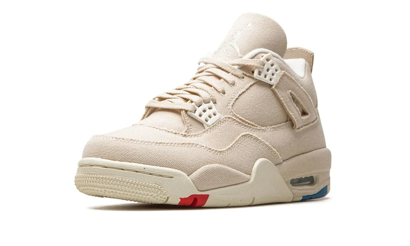 Tênis Air jordan 4 "Sail Blank Canvas"