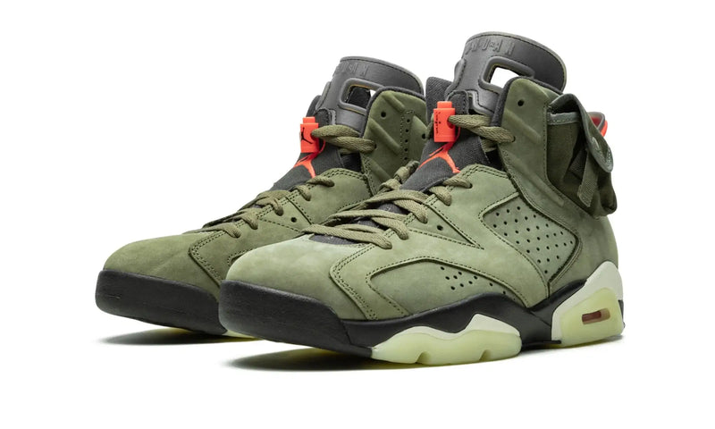 Tênis Air Jordan 6 x Travis Scott "Olive"