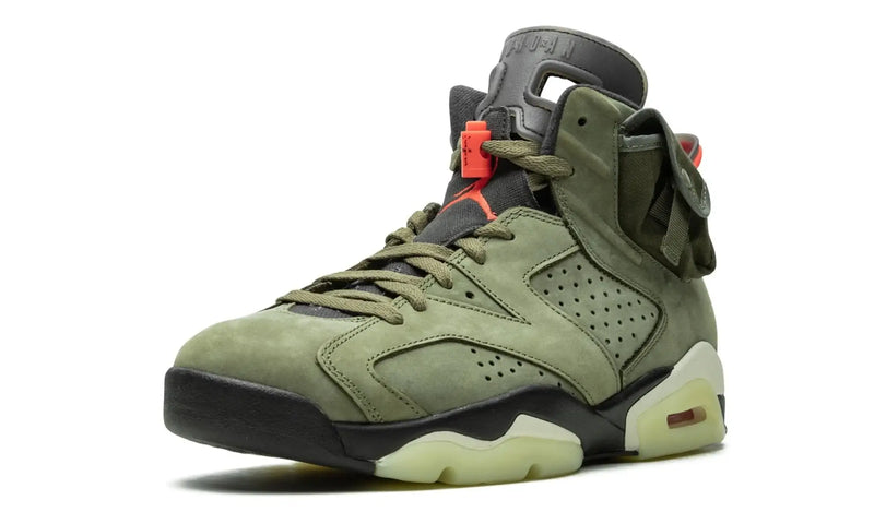 Tênis Air Jordan 6 x Travis Scott "Olive"