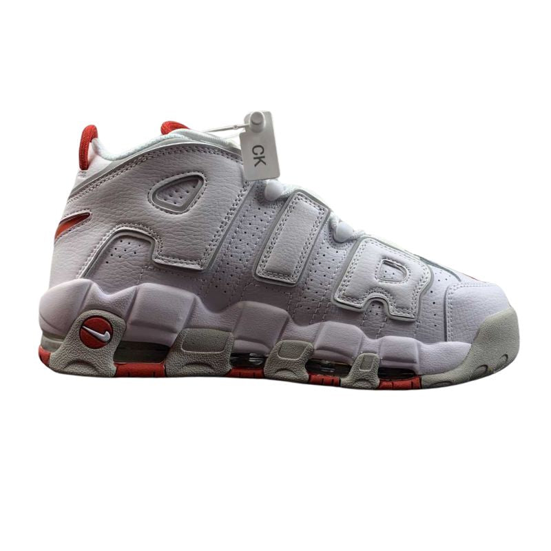 Nike Air More - Uptempo 96 - White / University Red - Grey Fog