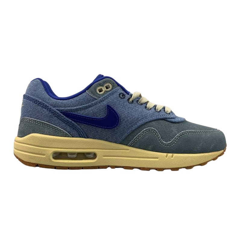 Nike Air Max 1 - PRM - Mineral Slate / Deep Royal Blue