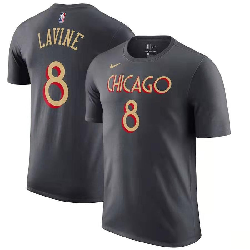 Camiseta Masculina - Chicago Bulls - 8 Lavine