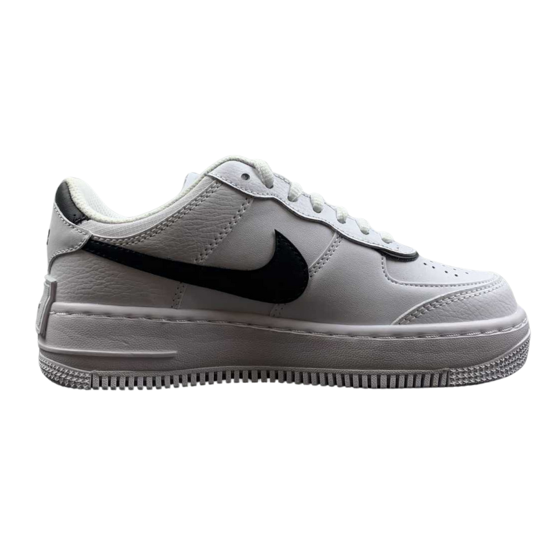 Nike Air Force 1 - Shadow - White / White / Black