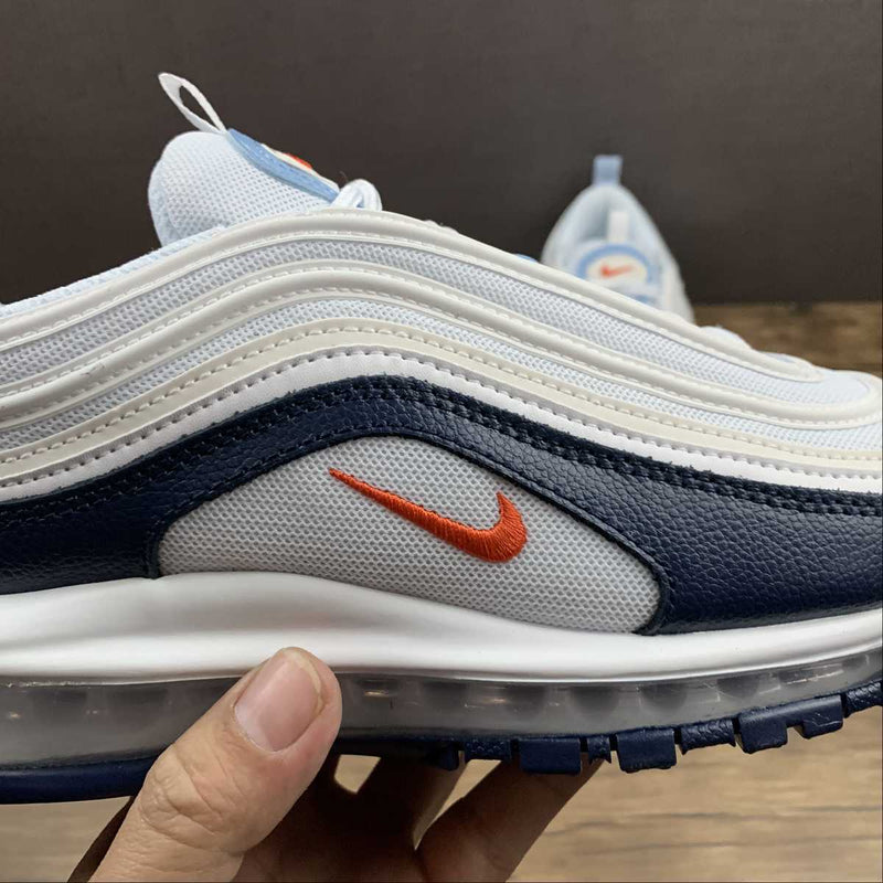 Nike Air Max 97 - White / Chile Red - Midnight Navy