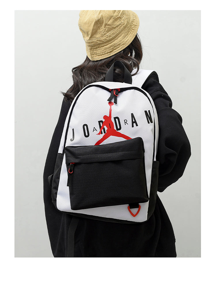 Mochila - Nike - Air Jordan - Unissex - Preto e Branco