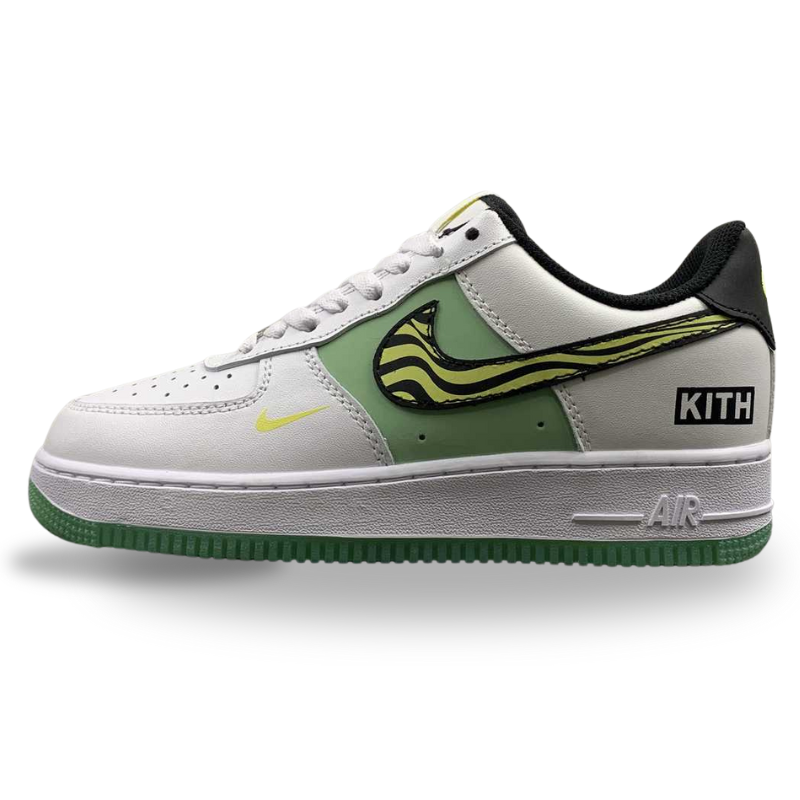 Nike Air Force 1 - '07 - White / Blanck / Grey Green