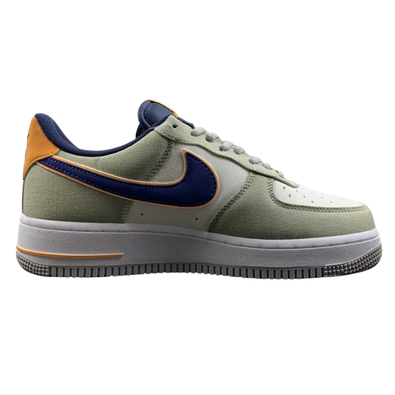 Nike Air Force 1 - '07 - Grey / Orange / Dark Blue / White