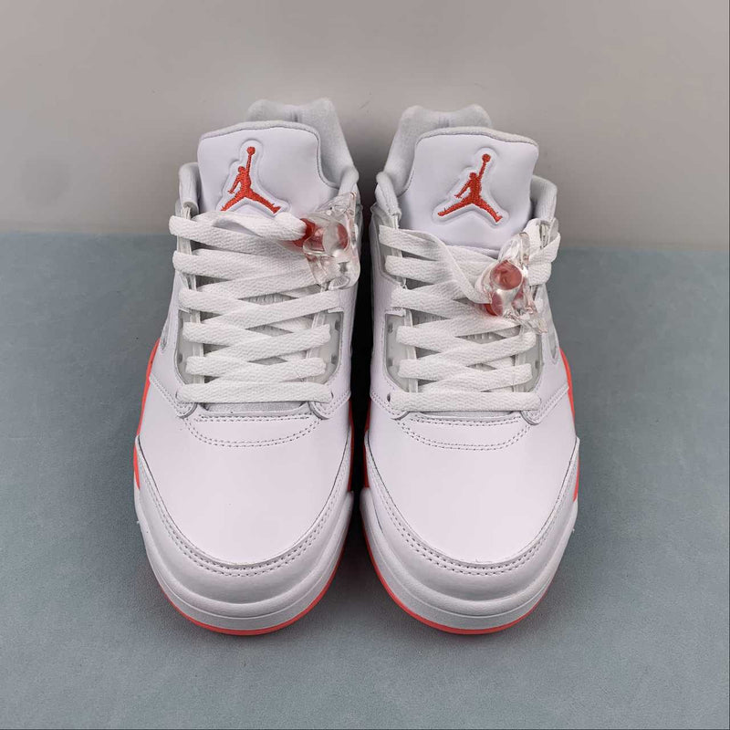 Nike Air Jordan 5 Retro Low CNY - White / Orange