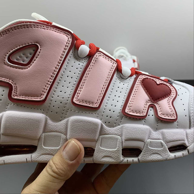 Nike Air More - Uptempo 96 - White / Varsity Red - White