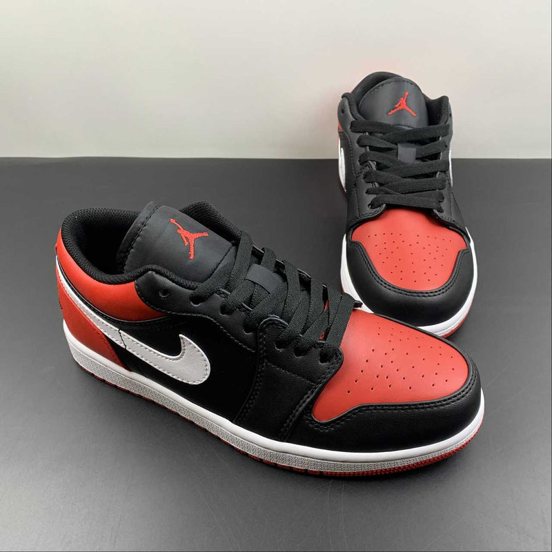 Nike Air Jordan 1 - LOW - Red / Black