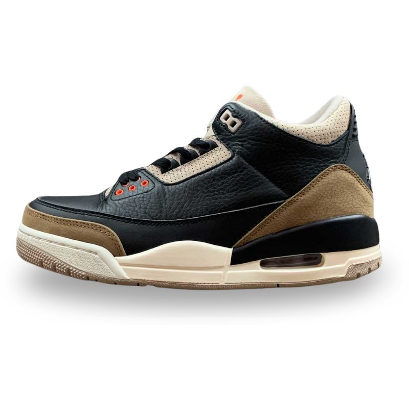 Nike Air Jordan 3 - Retro - Black / Rush Orange - Fossil Stone - Sail