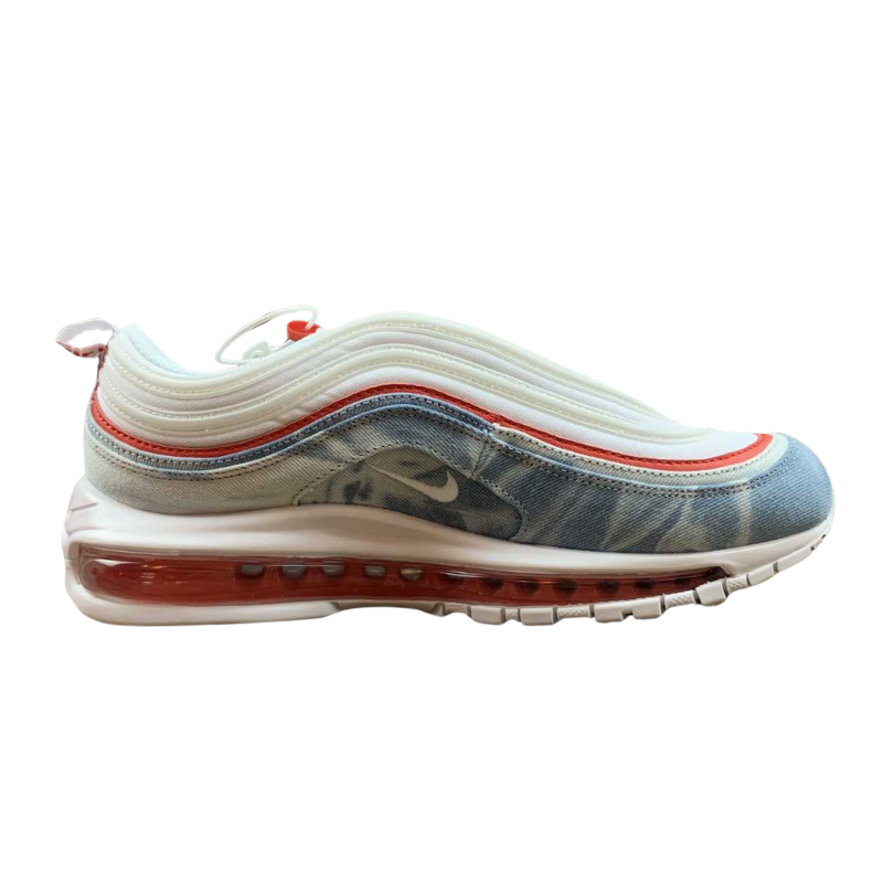 Nike Air Max 97 - Orange / White / Denim Blue