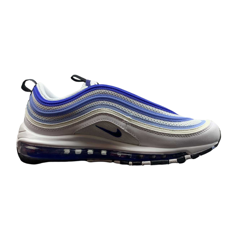 Nike Air Max 97 - White / Black - Psychic Blue