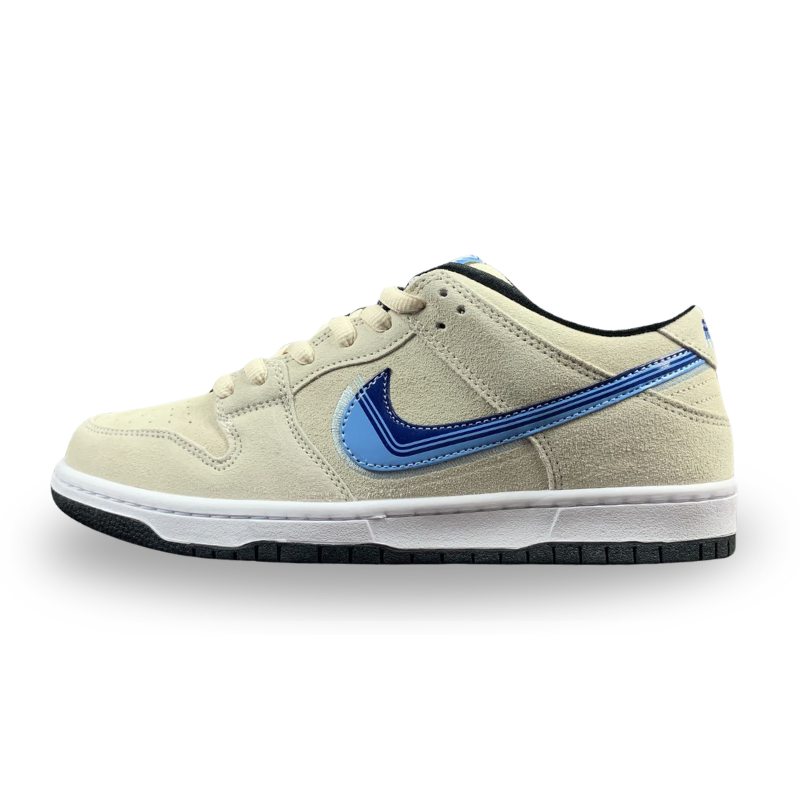 Nike Dunk Low - SB PRO - Light Cream / Deep Royal Blue