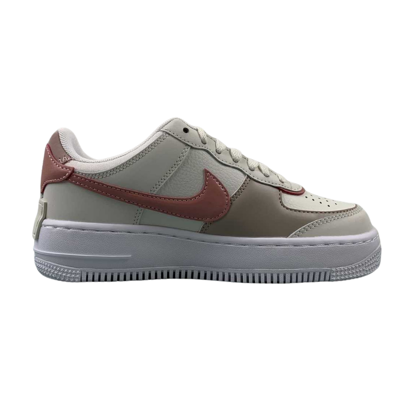 Nike Air Force 1 - Shadow - Phantom / Red Stardust