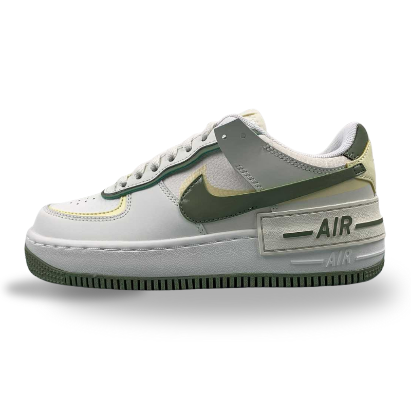 Nike Air Force 1 - Shadow - Sail / Oil Green - Alabaster