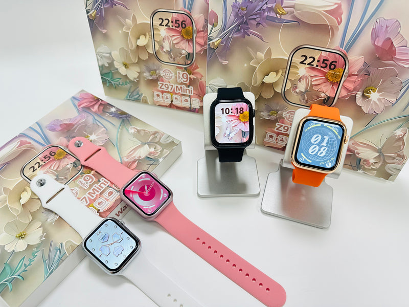 Smartwatch - Z97 mini Kit 4 pulseiras 41 mm