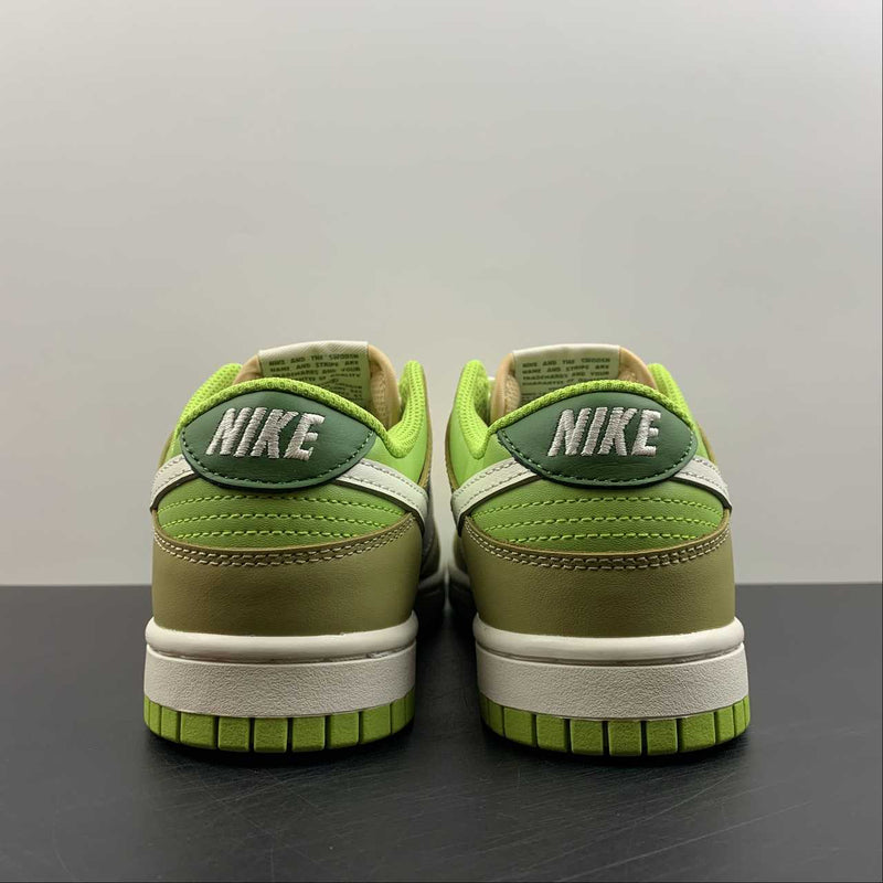 Nike Dunk Low - Barley / Sail - Sail - Vivid Green