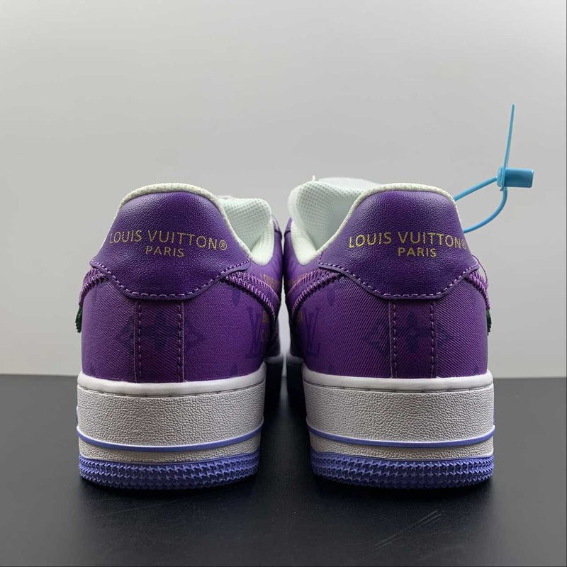 Nike Air Force 1 - Louis Vuitton - White /Purple