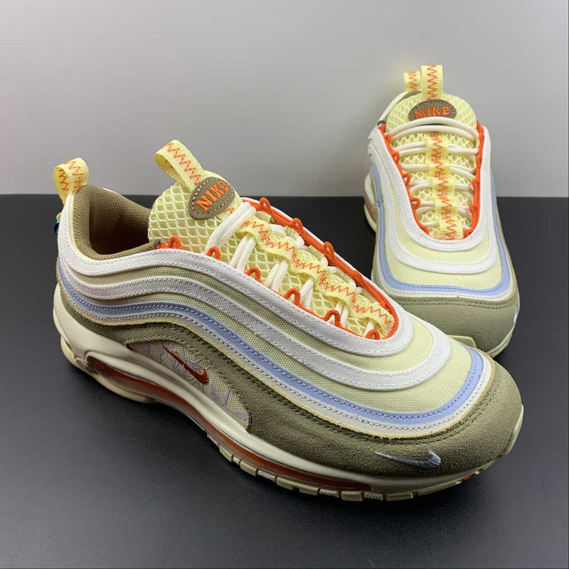 Nike Air Max 97 - Alabaster / Safety Orange - Sail