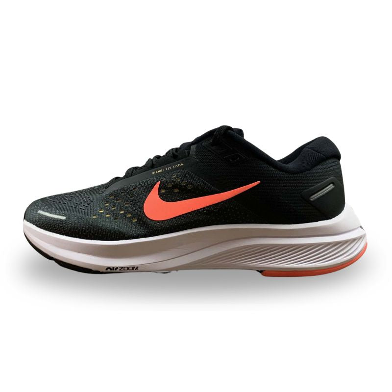 Nike Air Zoom - Structure 23 - Anthracite / Bright Mango - Black