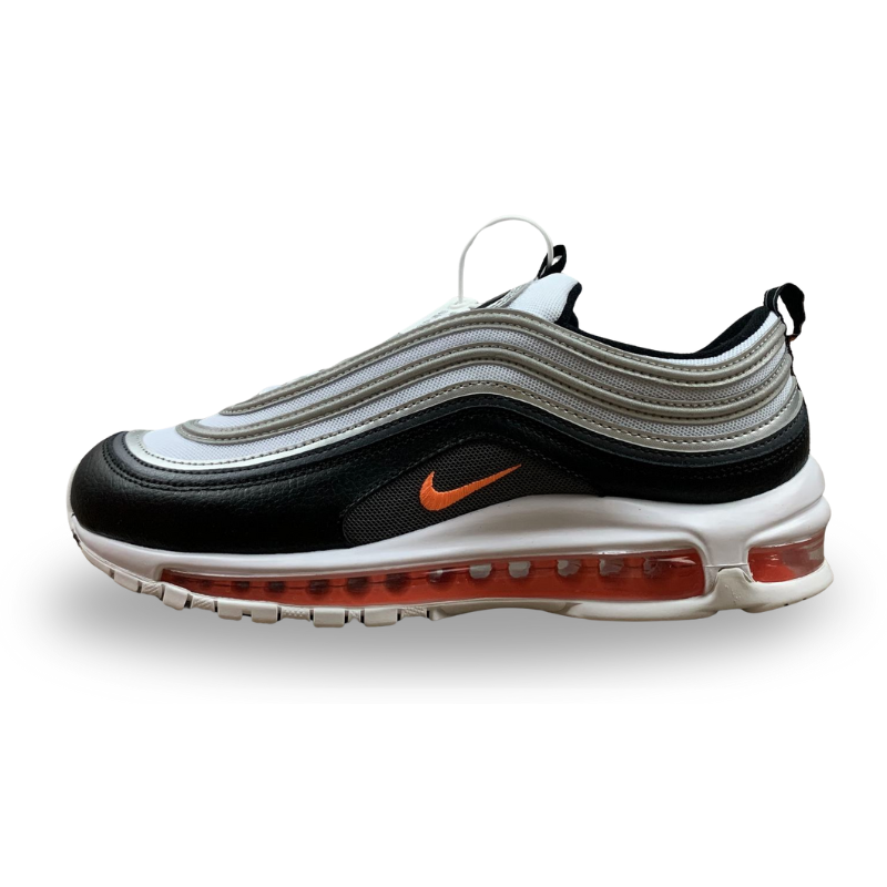 Nike Air Max 97 - White / Total Orange - Black