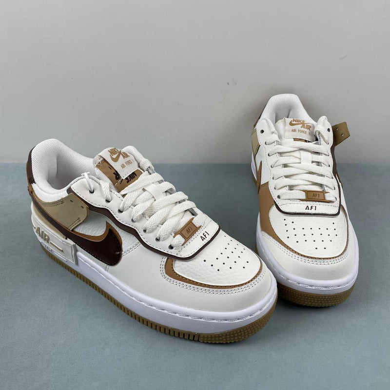 Nike Air Force 1 - Shadow - Sail / Cacao Wow - Flax - Sesame