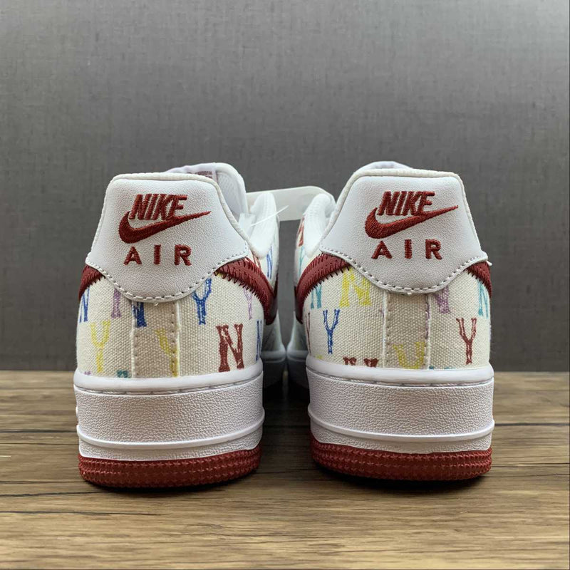 Nike Air Force 1 - '07 - White Red / White Tick Five Colours