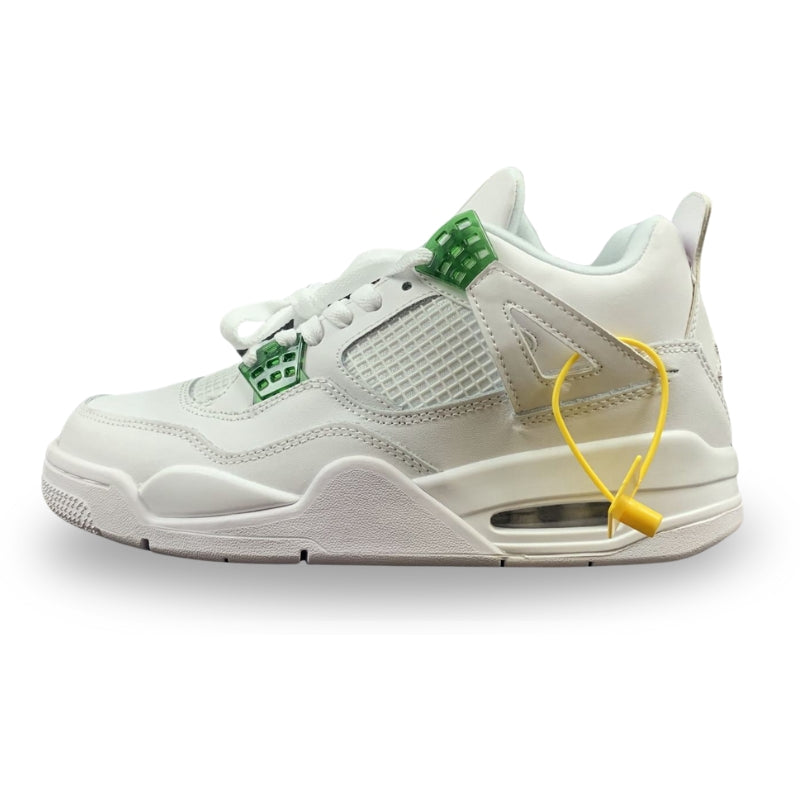 Nike Air Jordan 4 - Pine Green - White / Pine Green - Metallic Silver