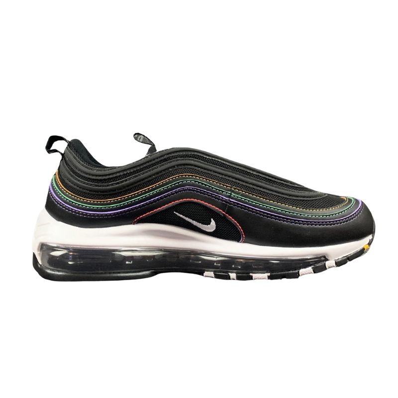 Nike Air Max 97 - Black / White - Psychic Purple