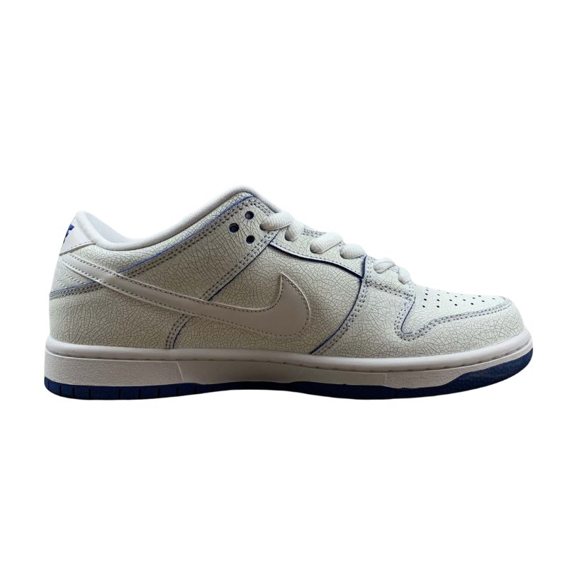 Nike Dunk Low - SB PRO PRM - White / White - Game Royal