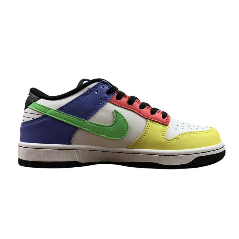 Nike Dunk Low - White / Green Strike - Ember Glow