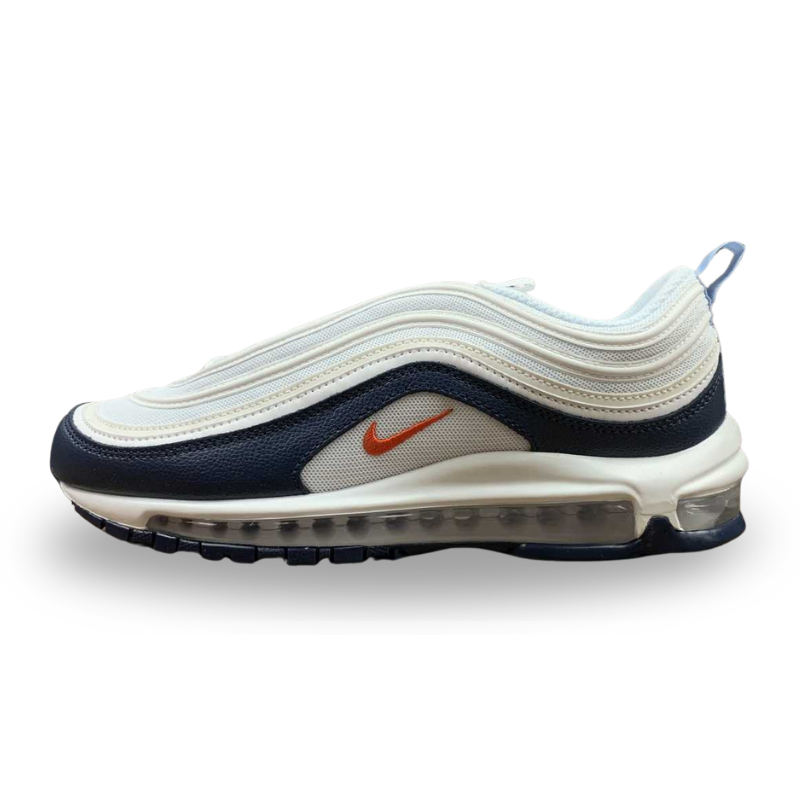 Nike Air Max 97 - White / Chile Red - Midnight Navy