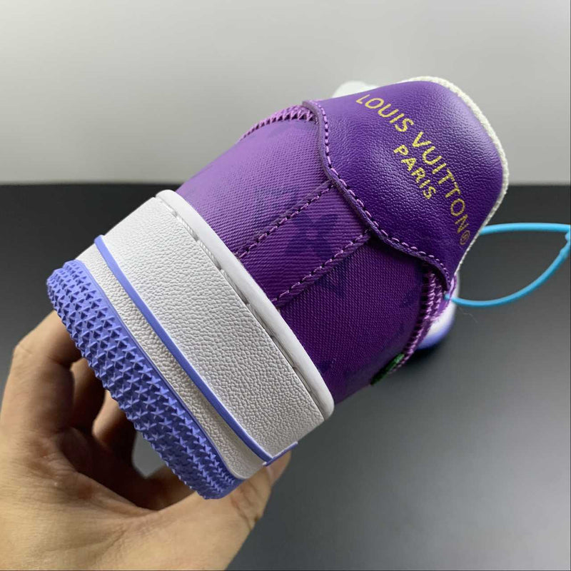 Nike Air Force 1 - Louis Vuitton - White /Purple