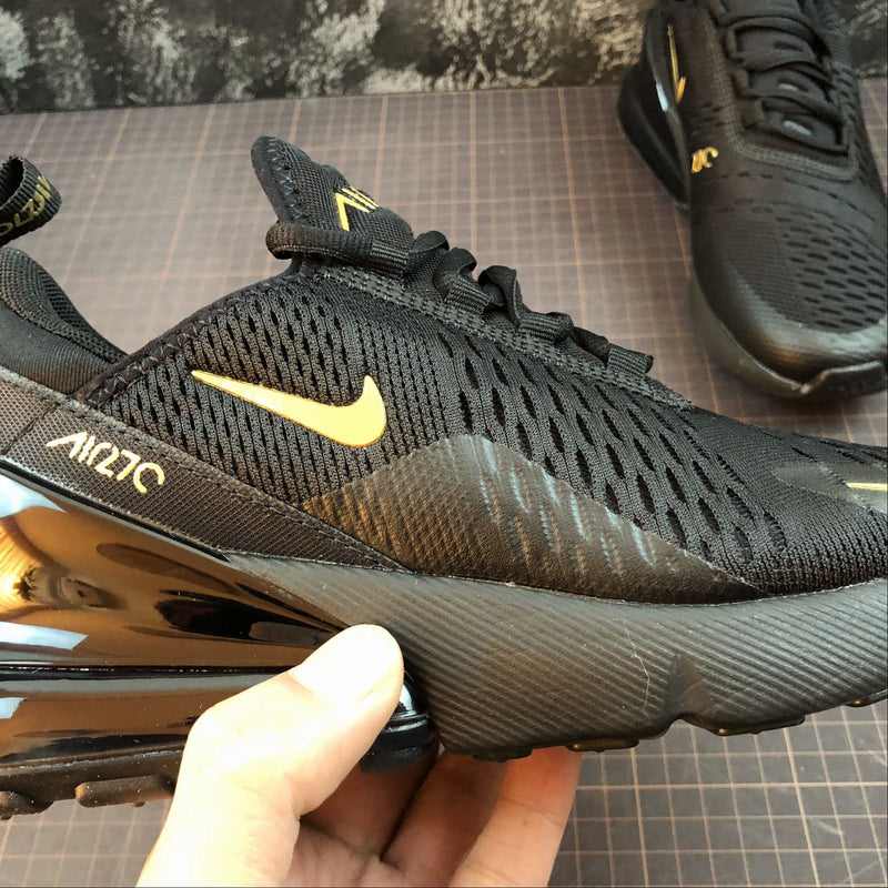 Nike Air Max 270 - Black / Metal Golden Yellow - Black