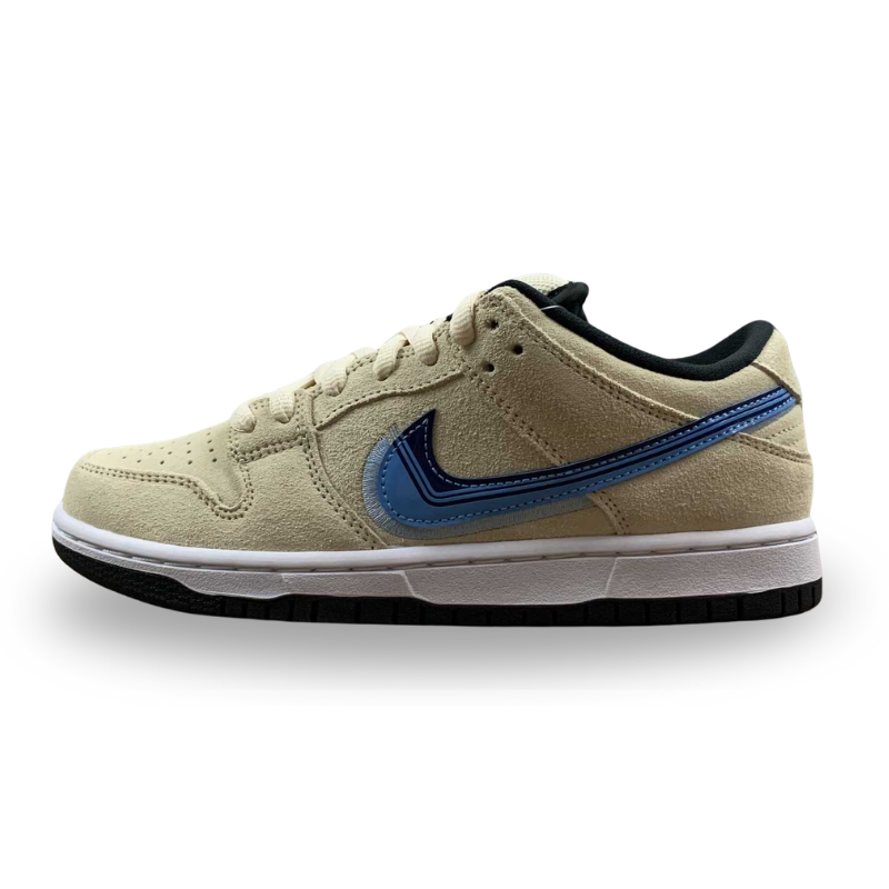 Nike Dunk Low - SB PRO - Light Cream / Deep Royal Blue