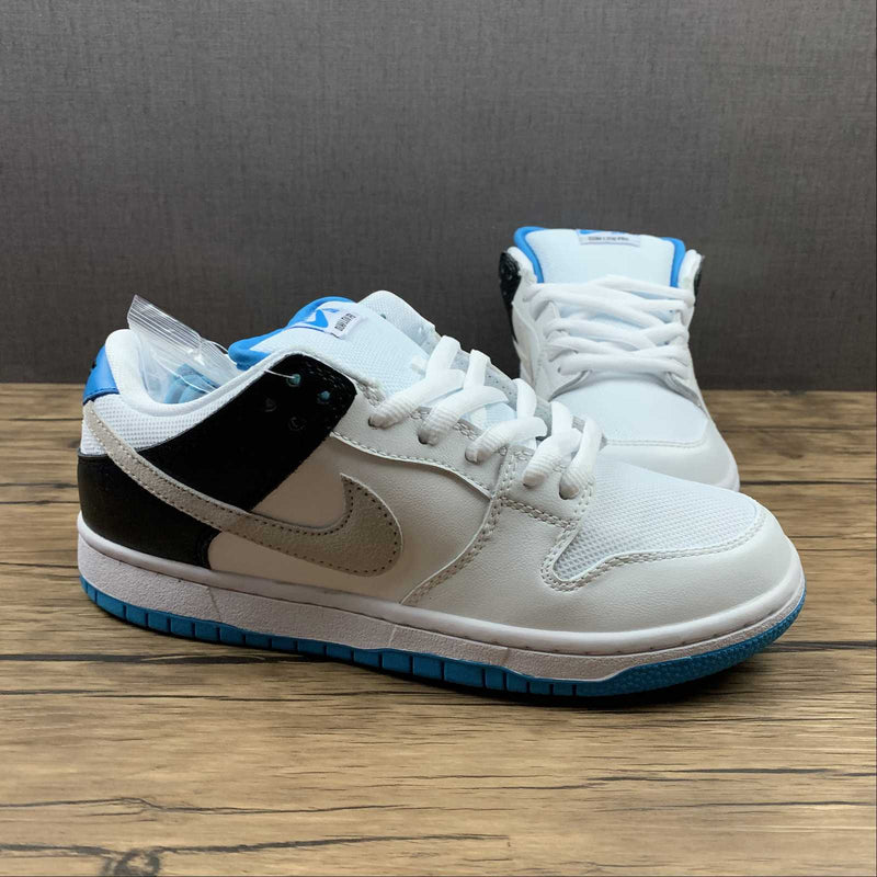 Nike Dunk Low - SB PRO - White / Black / Blue