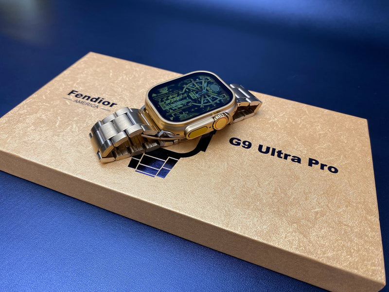 Smartwatch - G9 Ultra Pro + 3 Pulseiras - 49mm