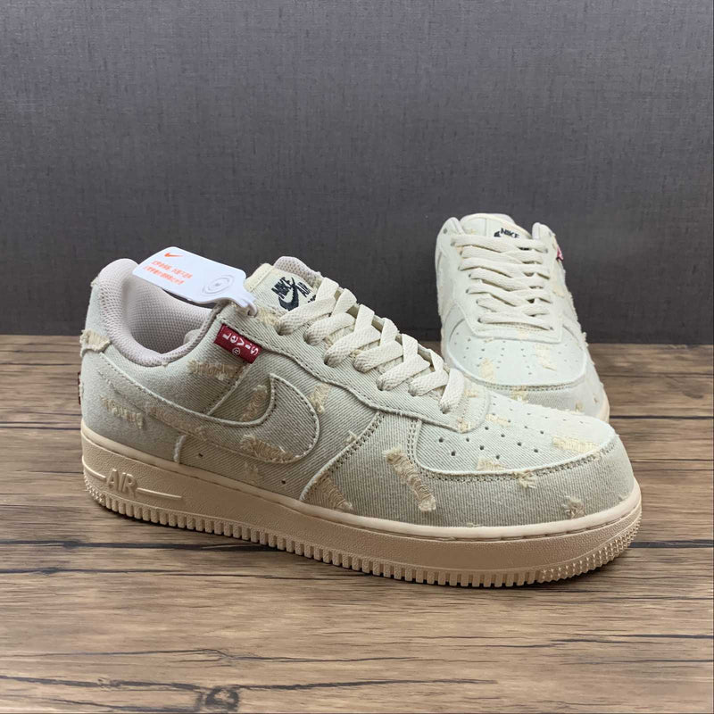 Nike Air Force 1 - '07 - Beige / Blue