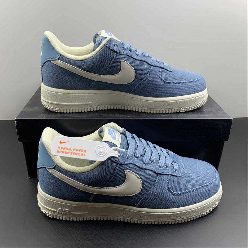 Nike Air Force 1 - '07 - Light Blue / Beige