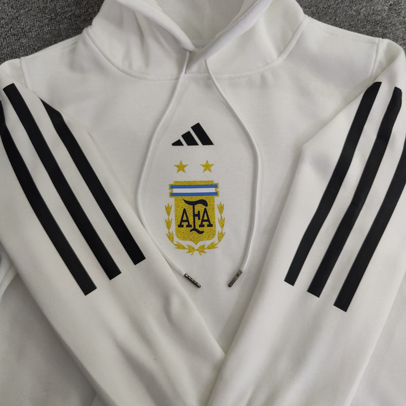 Blusa Moletom Com Capuz - Argentina FC