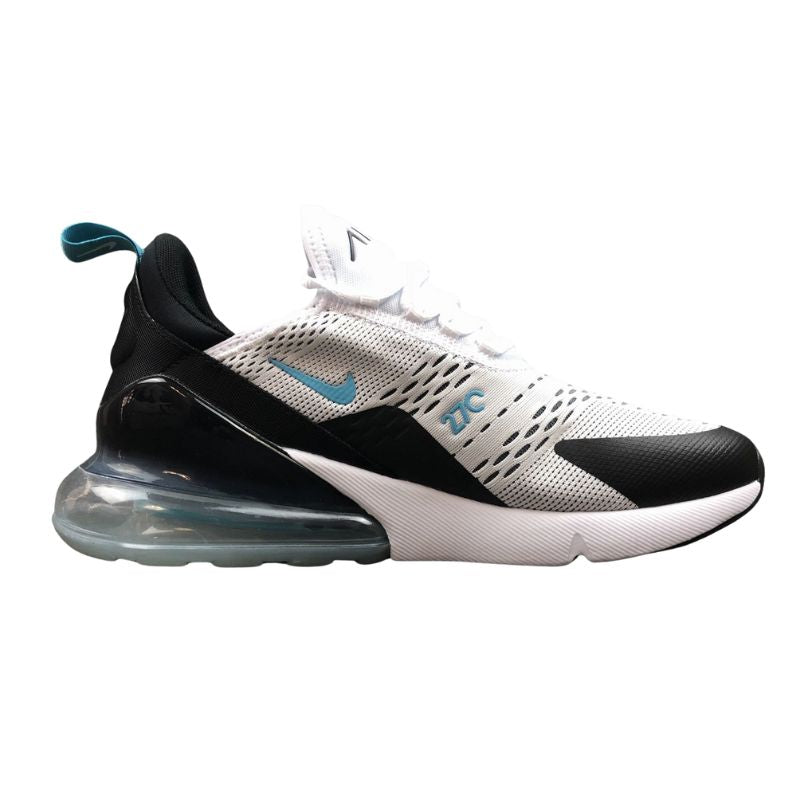 Nike Air Max 270 - White / Black - Blue Mounth