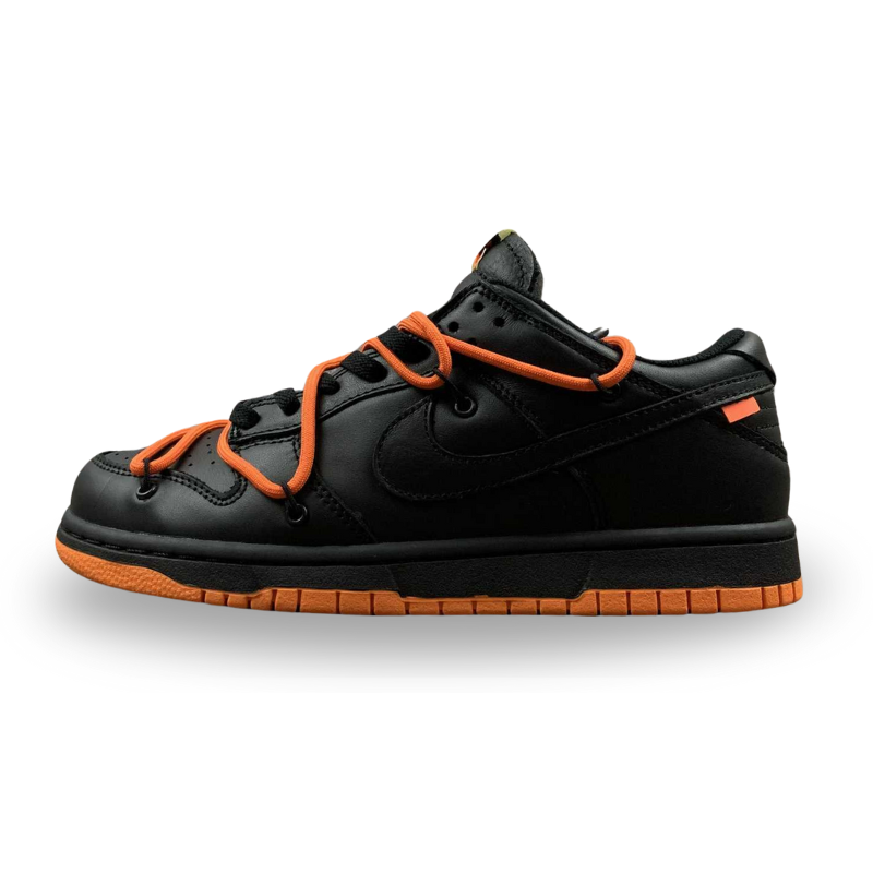 Nike Dunk Low - X OW X FL - Black / Total Orange